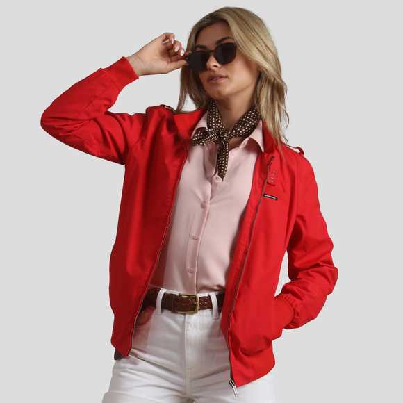 Women's Classic Iconic Racer Jacket (Slim Fit) - Picture 1 of 6